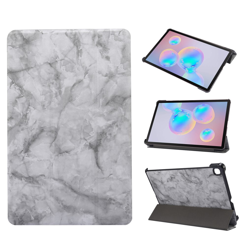  Samsung Galaxy Tab S6 Lite - Marmor Tri-Fold Fodral