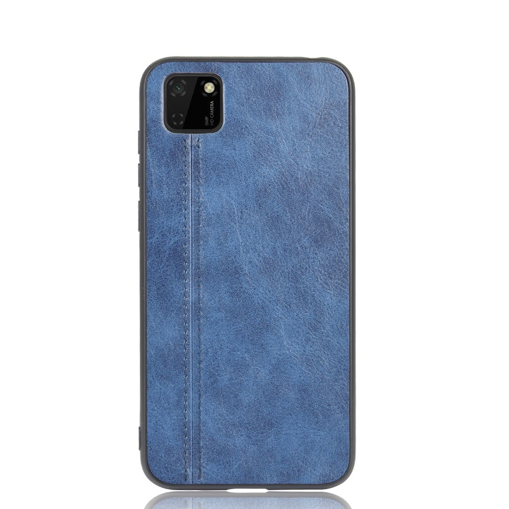  Huawei Y5p - Hybrid Läder Skal - Blå