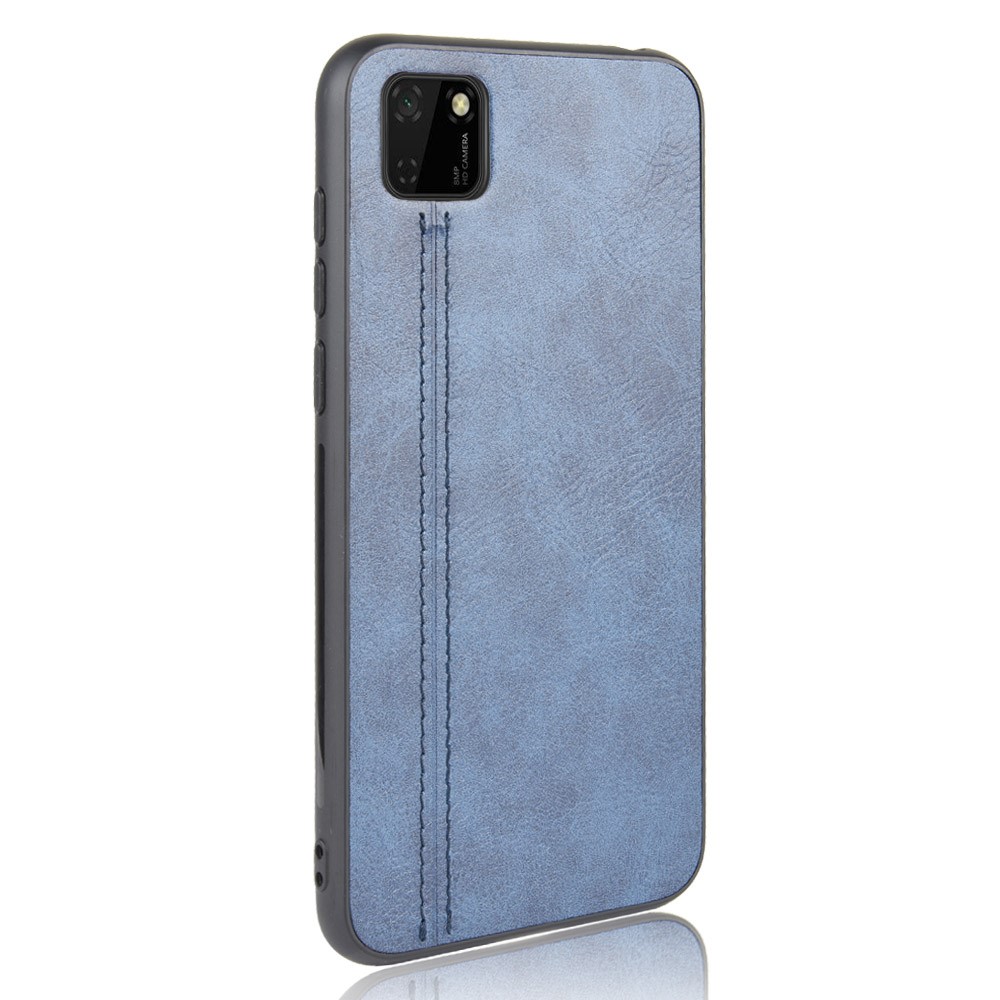  Huawei Y5p - Hybrid Läder Skal - Blå
