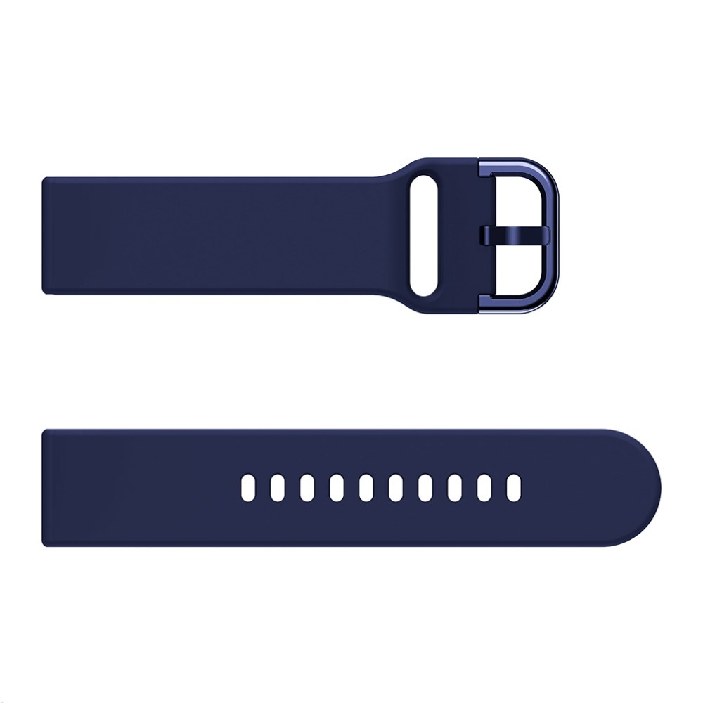  Silikon Armband Smartwatch - Mörk Blå (22 mm)