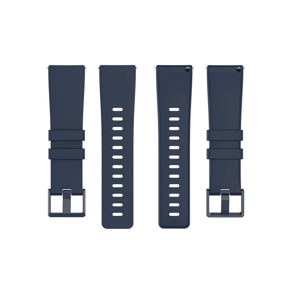  Silikon Armband Fitbit Versa 2/Versa Lite - Mörk Blå