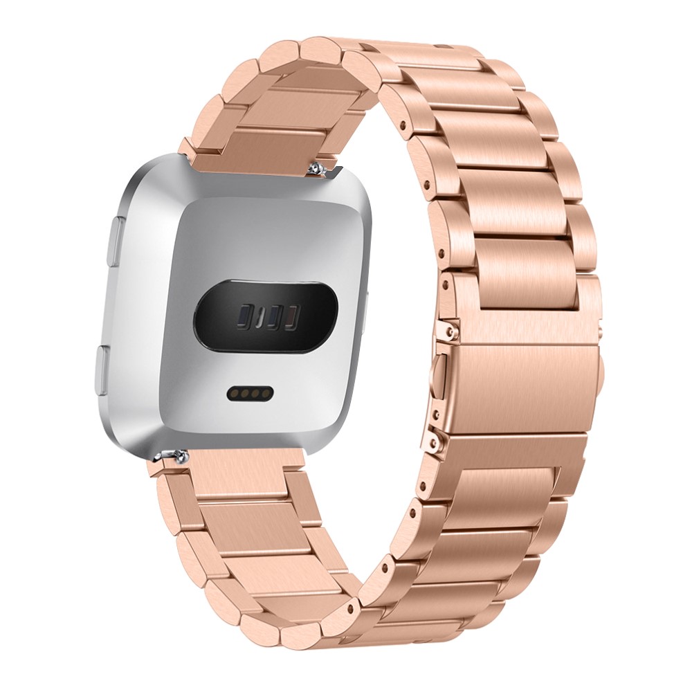  Lyxigt Metallarmband Fitbit Versa/Versa 2 - Roséguld