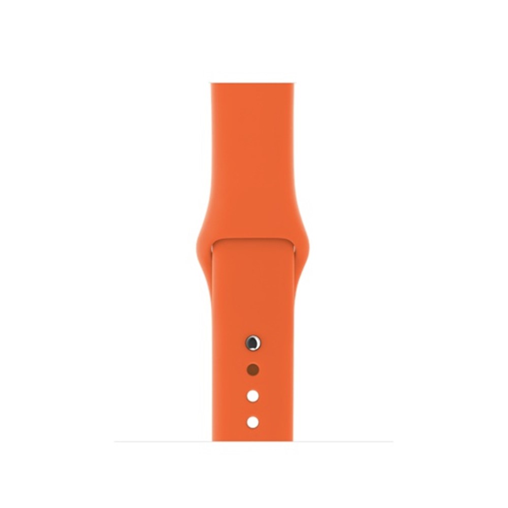  Silikon Armband Apple Watch 42/44/45/46/49 mm Orange (M/L)
