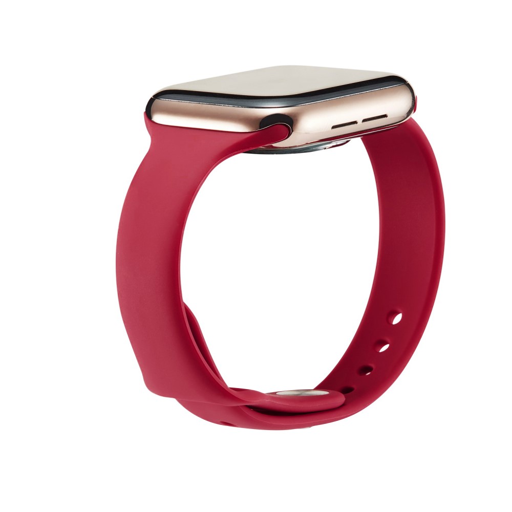  Silikon Armband Apple Watch 38/40/41/42 mm - Röd