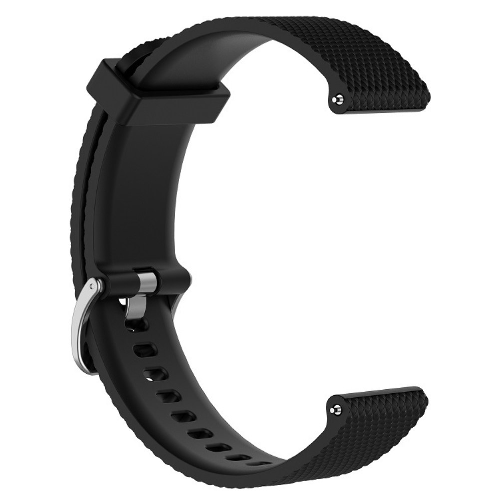  Diamond Silikon Armband För Smartwatch - Svart (22mm)