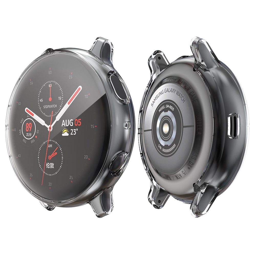  Heltäckande Skal Galaxy Watch Active2 44 mm - Transparent