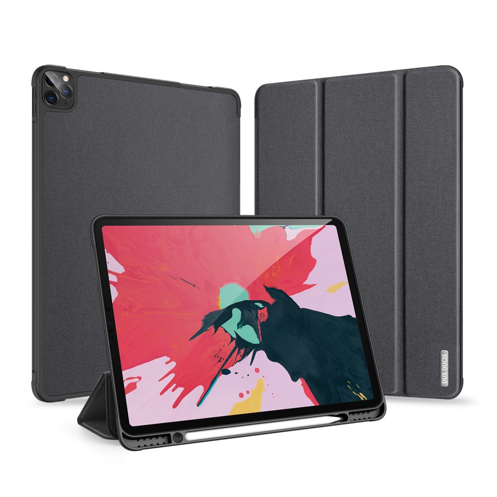 DUX DUCIS iPad Pro 12.9 2018/2020/2021 DUX DUCIS DOMO Series Tri-Fold Fodral - Svart