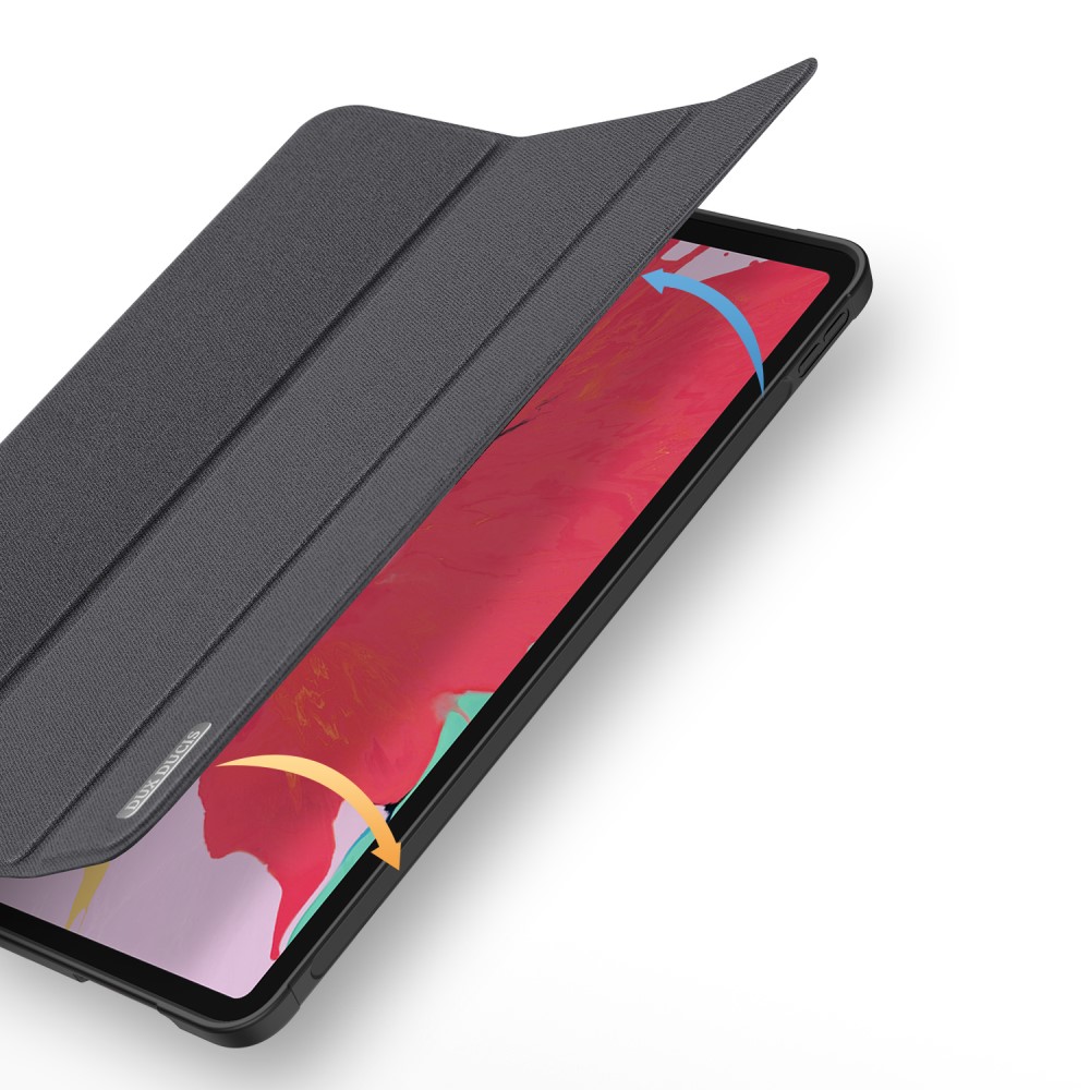 DUX DUCIS iPad Pro 12.9 2018/2020/2021 DUX DUCIS DOMO Series Tri-Fold Fodral - Svart