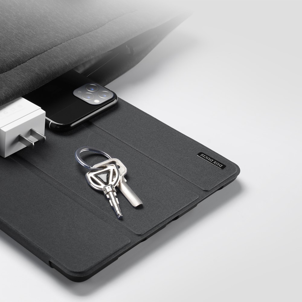 DUX DUCIS iPad Pro 12.9 2018/2020/2021 DUX DUCIS DOMO Series Tri-Fold Fodral - Svart