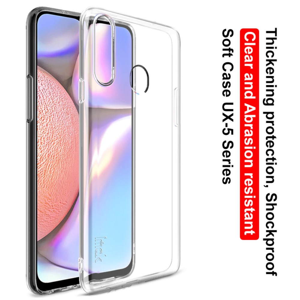IMAK Samsung Galaxy A20s - IMAK Transparent TPU Skal