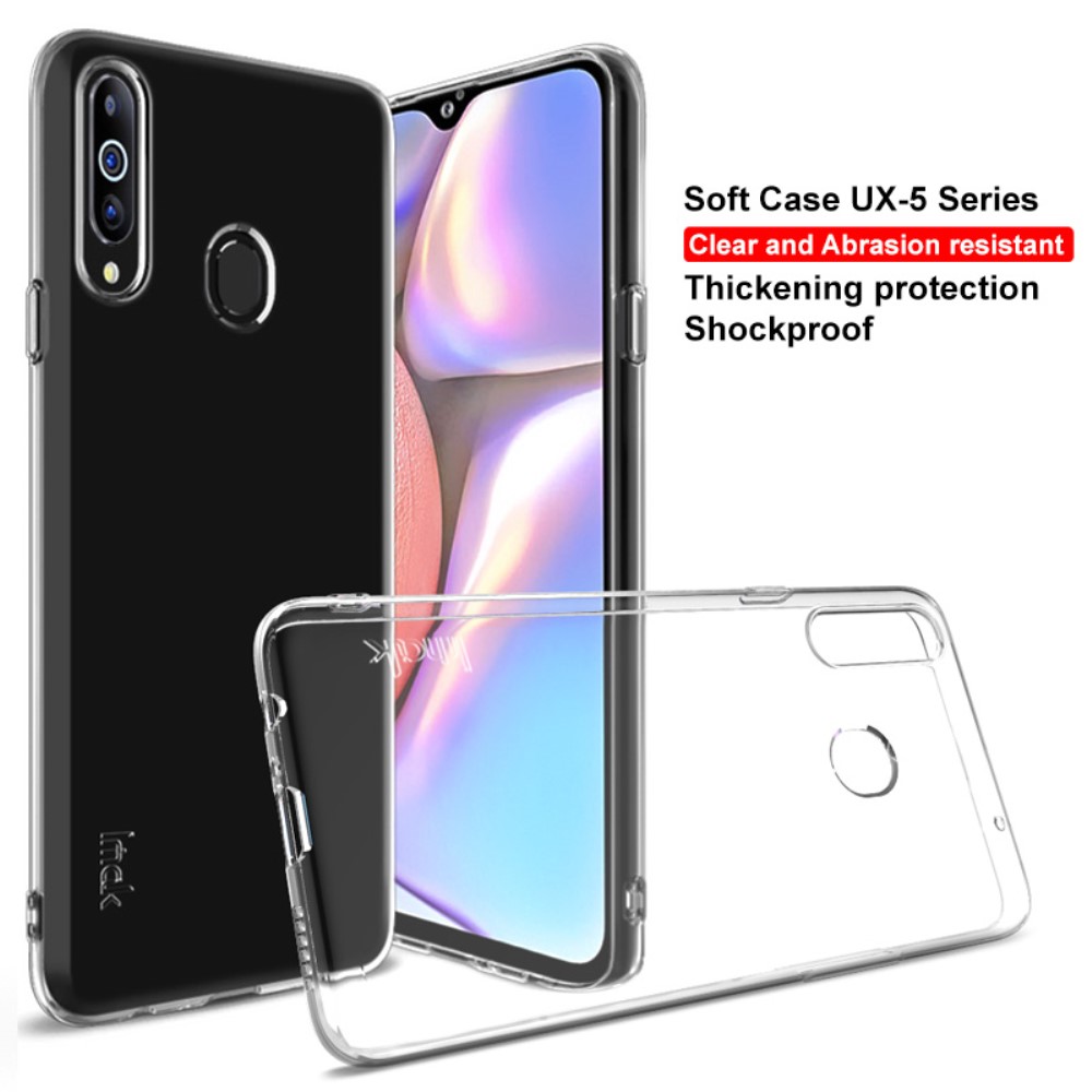 IMAK Samsung Galaxy A20s - IMAK Transparent TPU Skal