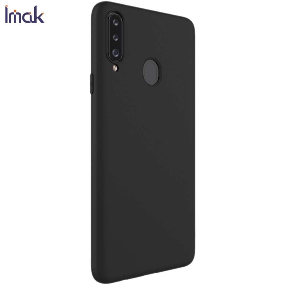 IMAK Samsung Galaxy A20s - IMAK Matt TPU Skal - Svart