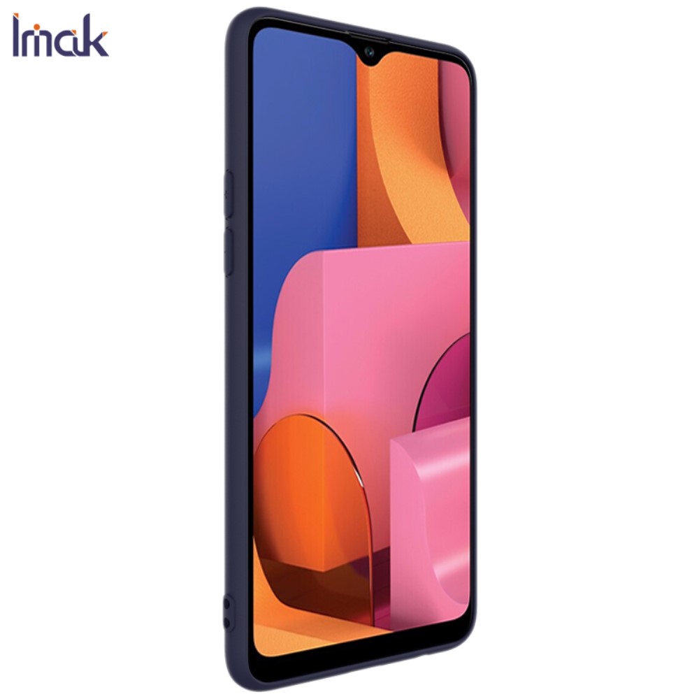IMAK Samsung Galaxy A20s - IMAK Matt TPU Skal - Blå
