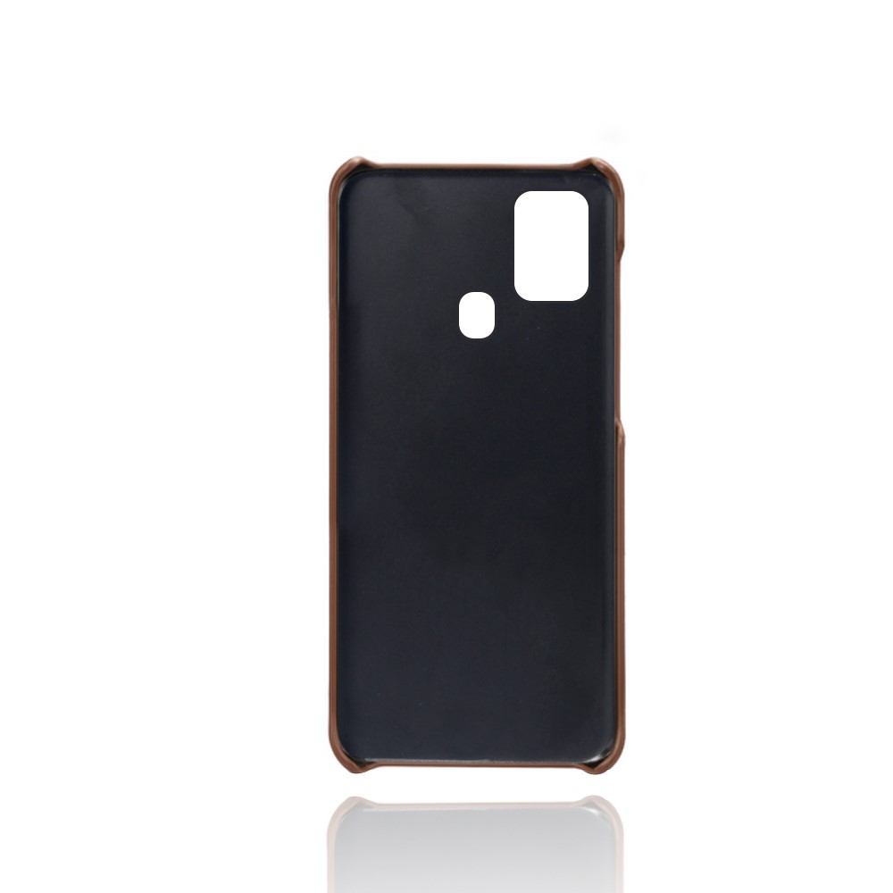  Samsung Galaxy A21s - Skal med Kortfack - Brun