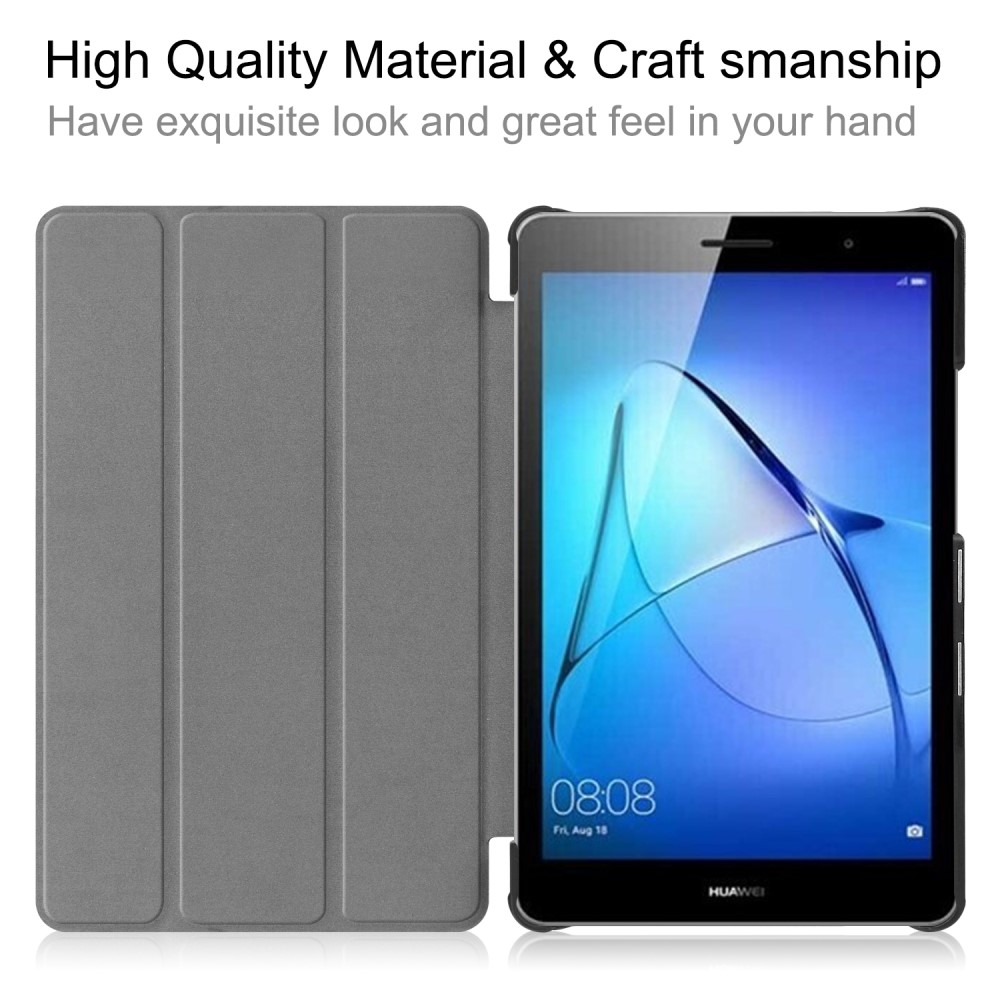  Huawei MatePad T8 - Tri-Fold Fodral - Röd