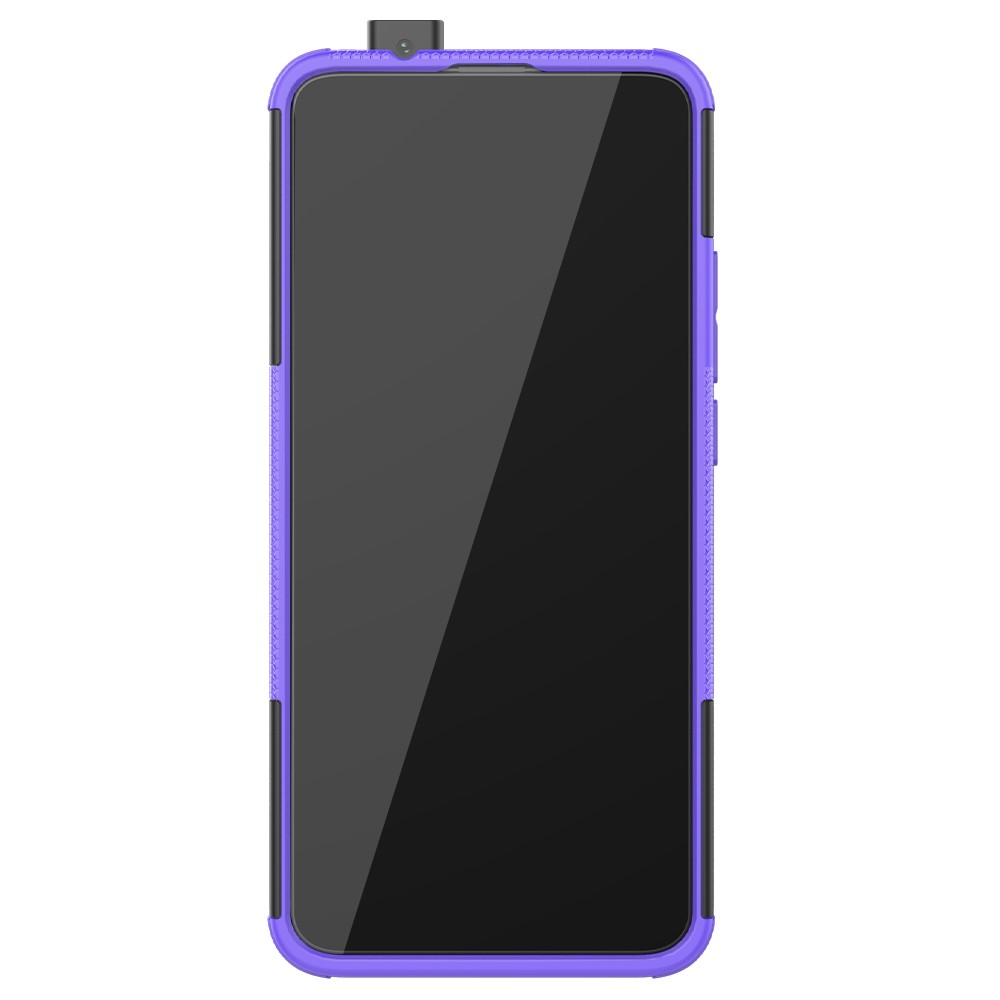  Xiaomi Poco F2 Pro - Stöttåligt Skal med Stöd - Lila