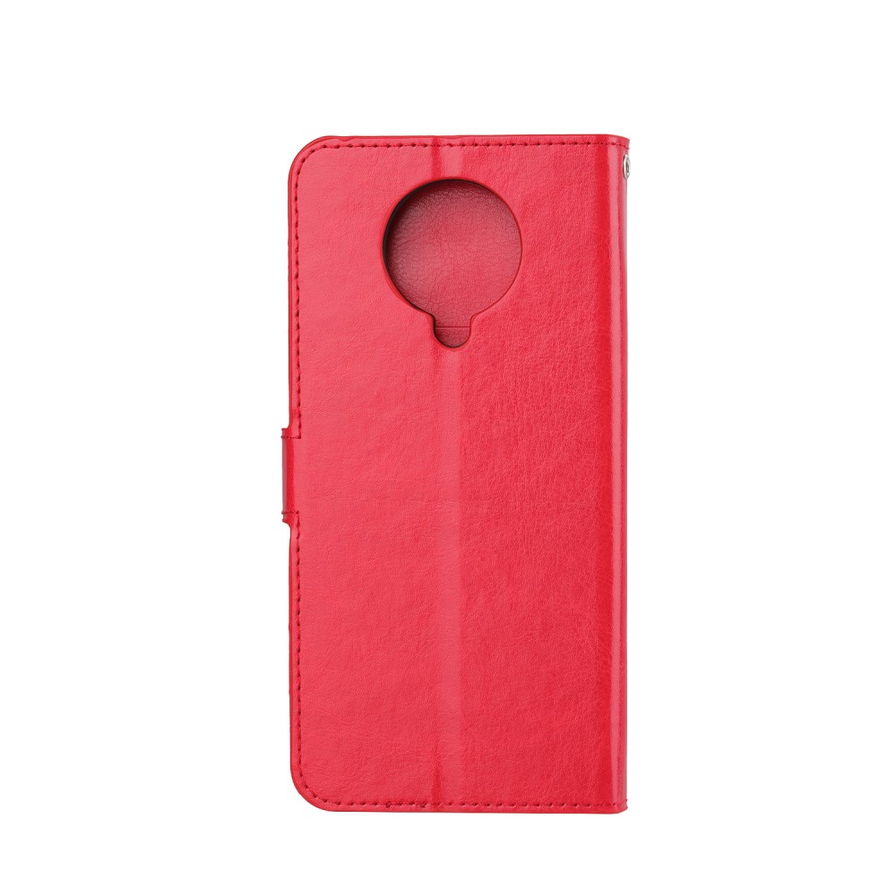  Xiaomi Poco F2 Pro - Crazy Horse Plånboksfodral - Röd