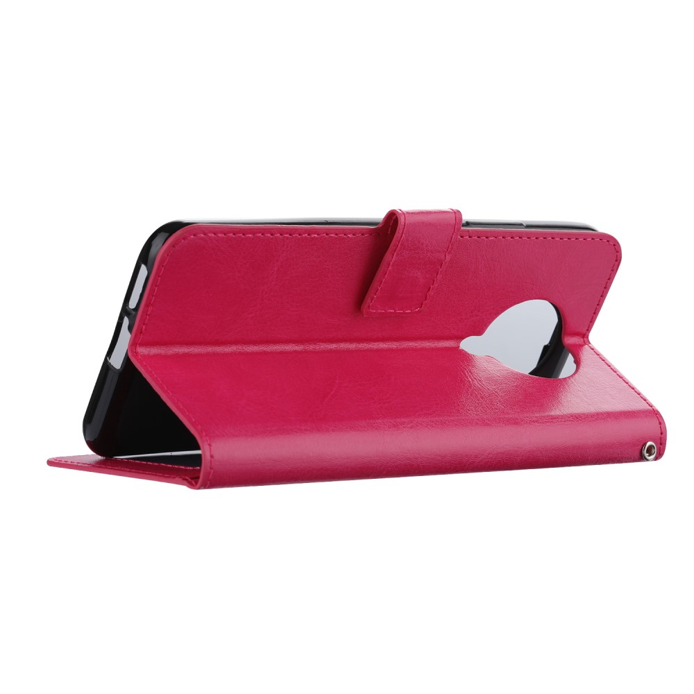  Xiaomi Poco F2 Pro - Crazy Horse Plånboksfodral - Rosa