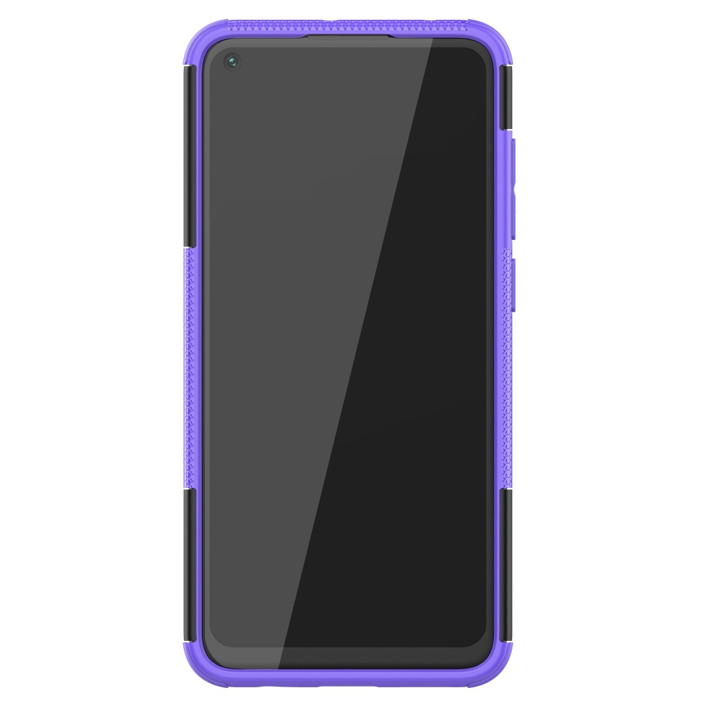  Xiaomi Redmi Note 9 - Ultimata Stöttåliga Skalet med Stöd - Lila