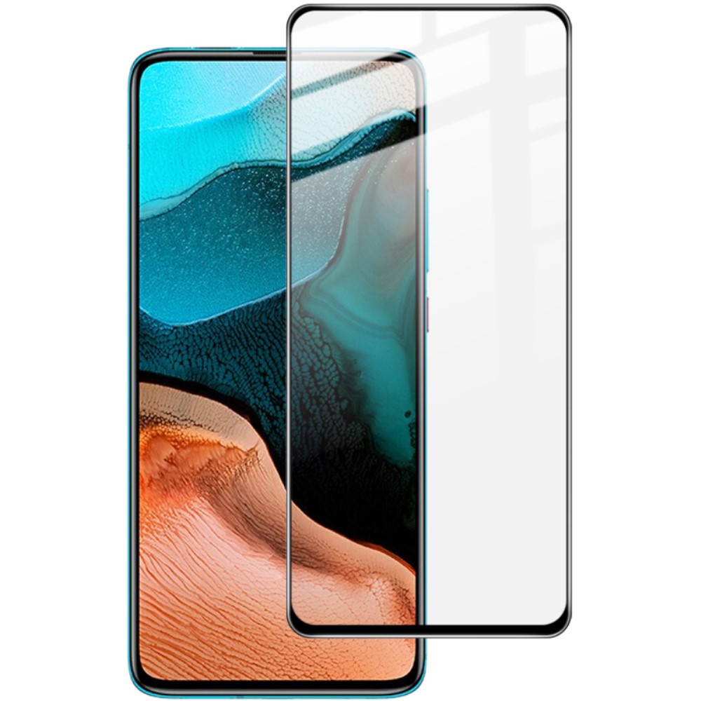 IMAK Xiaomi Poco F2 Pro - IMAK Pro Heltäckande Skärmskydd i Härdat Glas