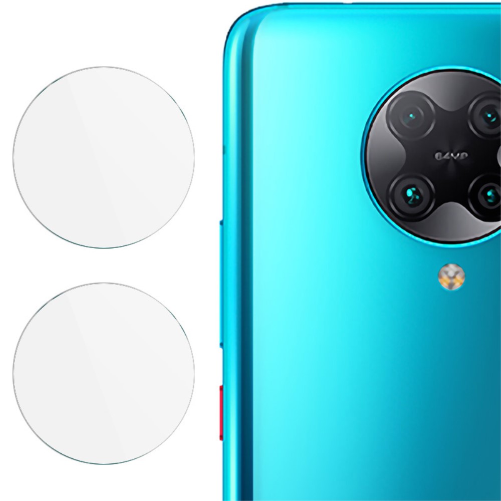 IMAK Xiaomi Poco F2 Pro - IMAK 2-PACK Linsskydd i Härdat Glas