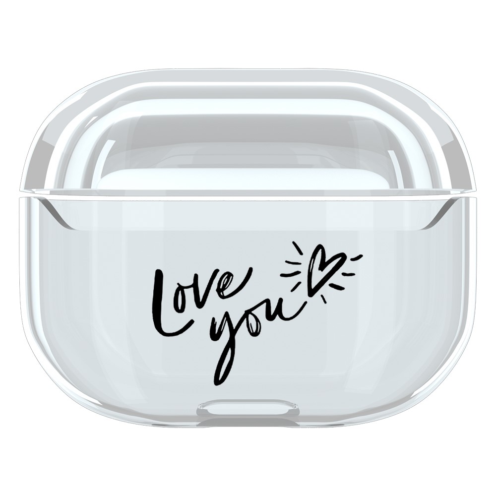  AirPods Pro Skyddsskal Med Motiv - Love You