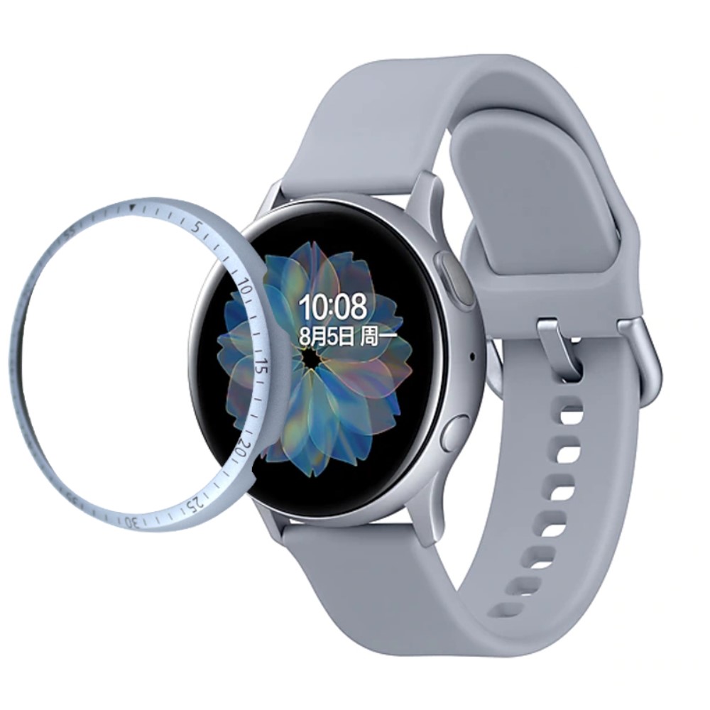  Bezel Skyddande Ring Galaxy Watch Active2 40mm - Silver