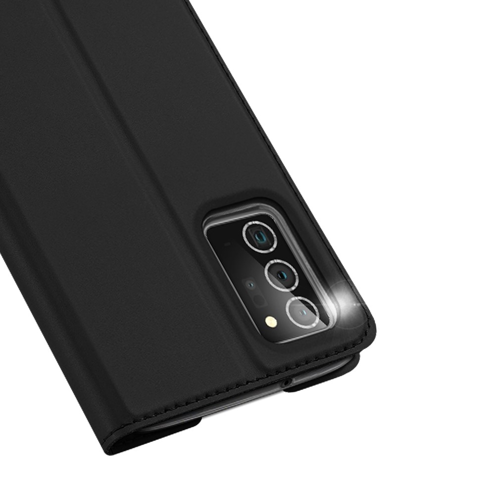 DUX DUCIS Samsung Galaxy Note 20 - DUX DUCIS Plånboksfodral - Svart