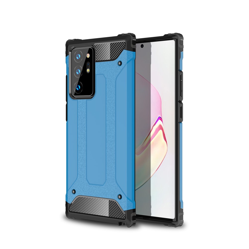  Samsung Galaxy Note 20 Ultra - Armor Hybrid Skal - Blå
