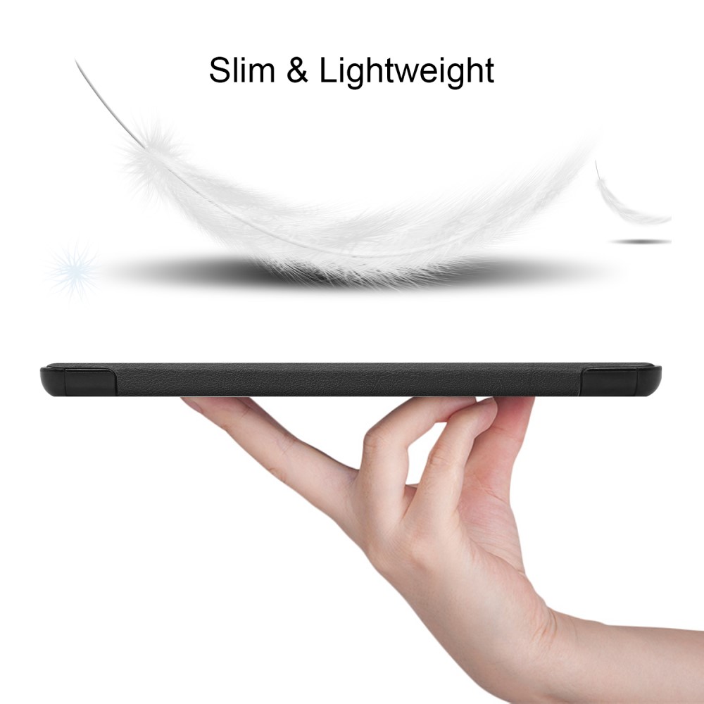  Samsung Galaxy Tab S7 Plus / Tab S8 Plus Tri-Fold S-Pen Laddning Svart