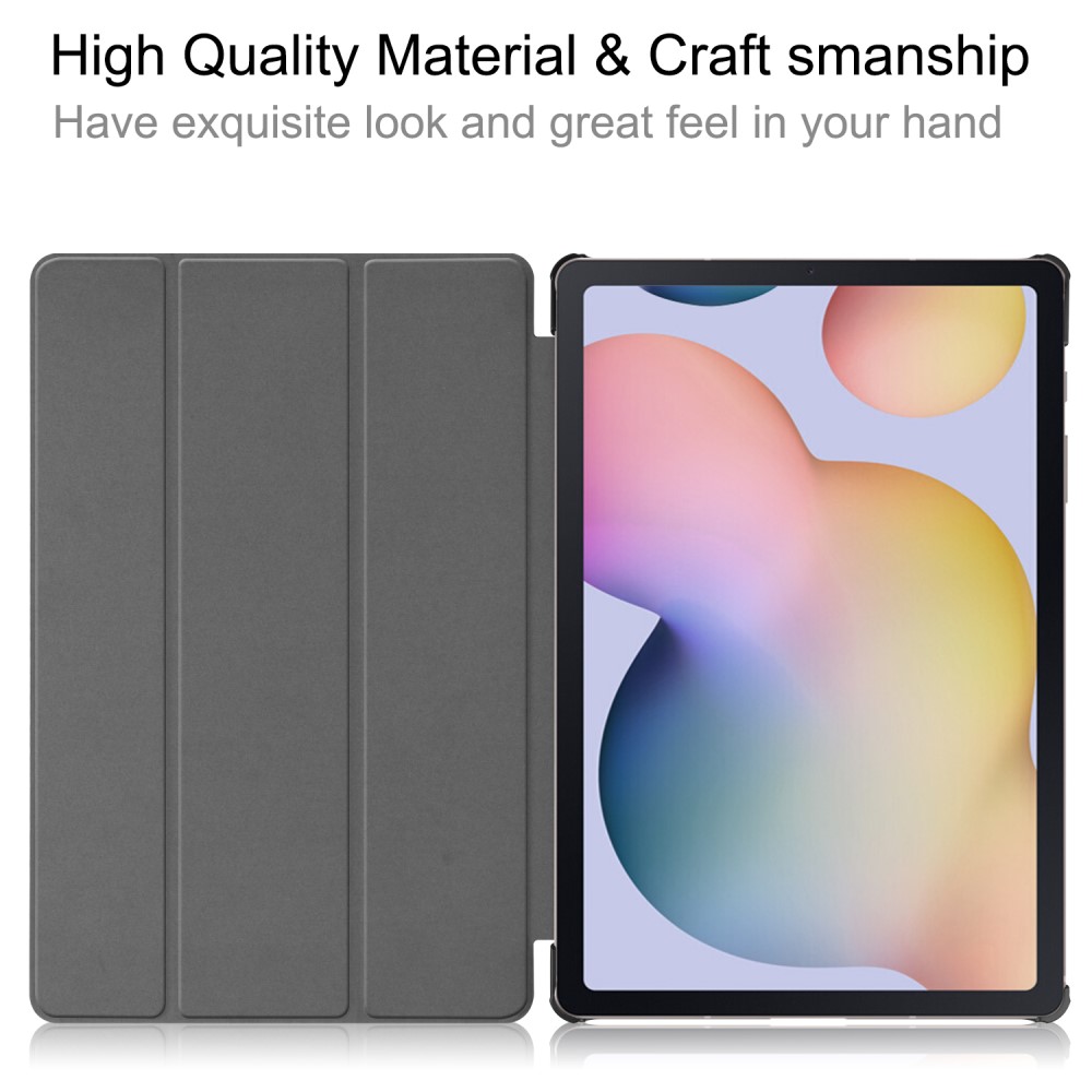  Samsung Galaxy Tab S7 Plus / Tab S8 Plus Tri-Fold S-Pen Laddning Svart