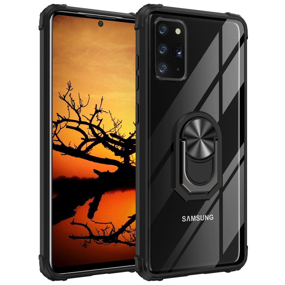  Samsung Galaxy Note 20 - Hybrid Ring Skal - Svart