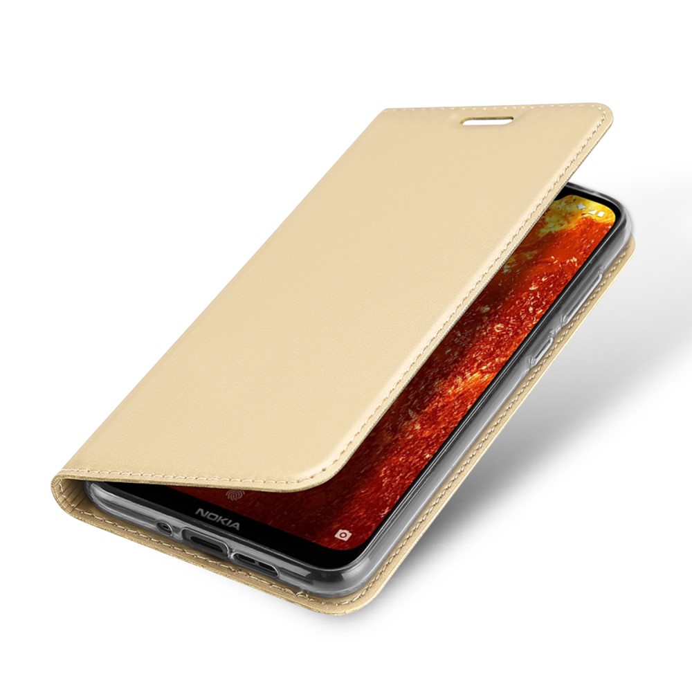 DUX DUCIS Nokia 8.1 - DUX DUCIS Plånboksfodral - Guld
