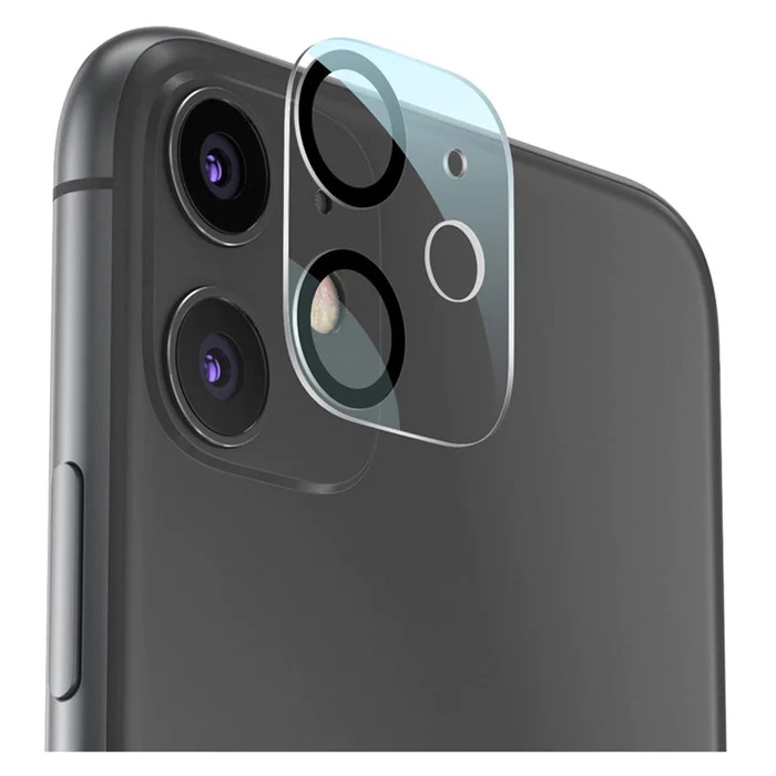  iPhone 11/12 Mini Linsskydd Härdat Glas Transparent