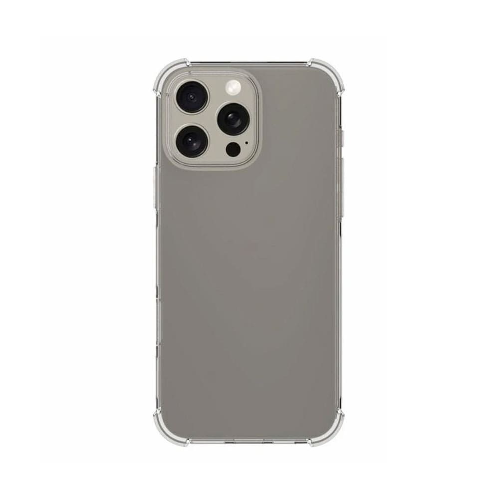  iPhone 16 Pro Shockproof Transparent TPU Skal