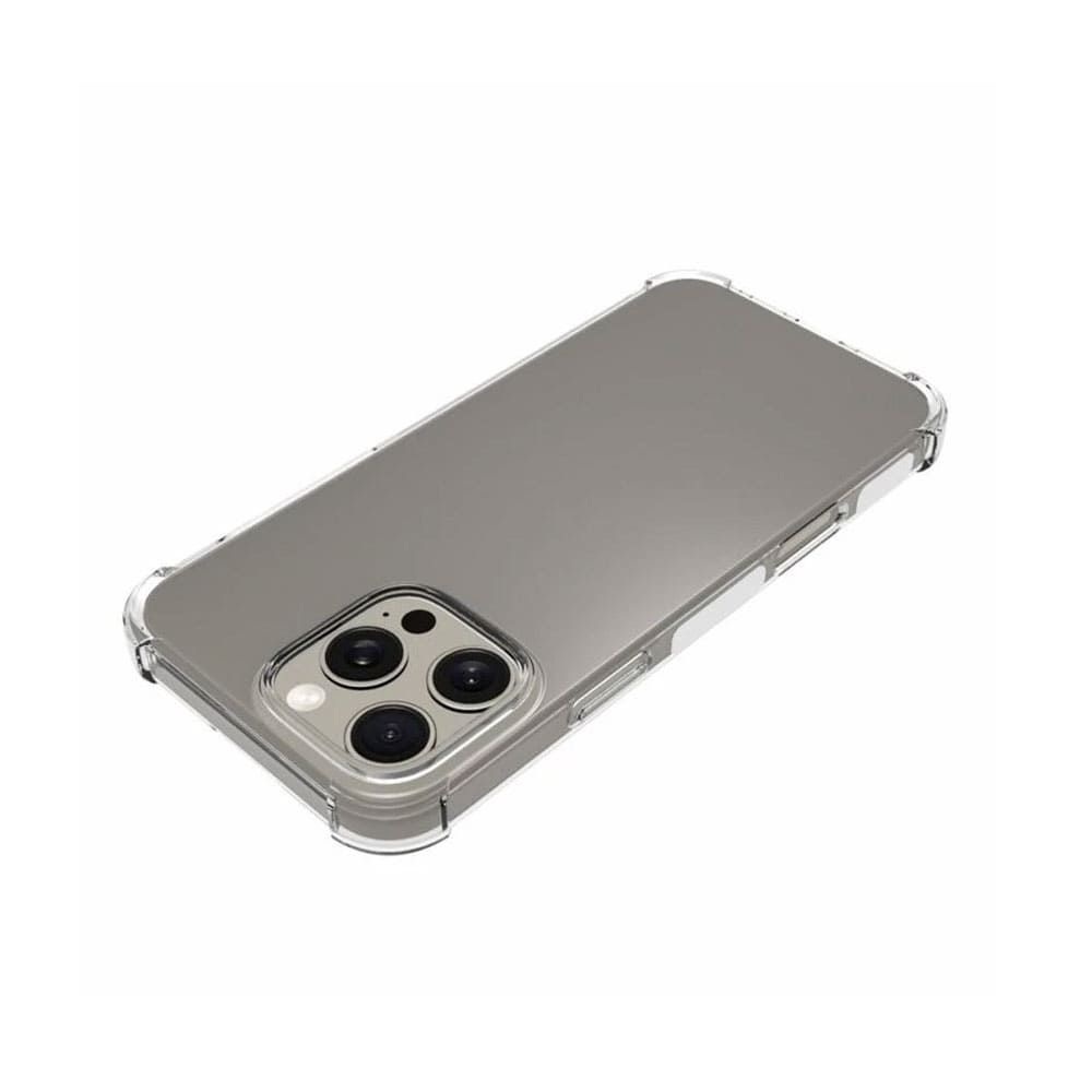  iPhone 16 Pro Shockproof Transparent TPU Skal
