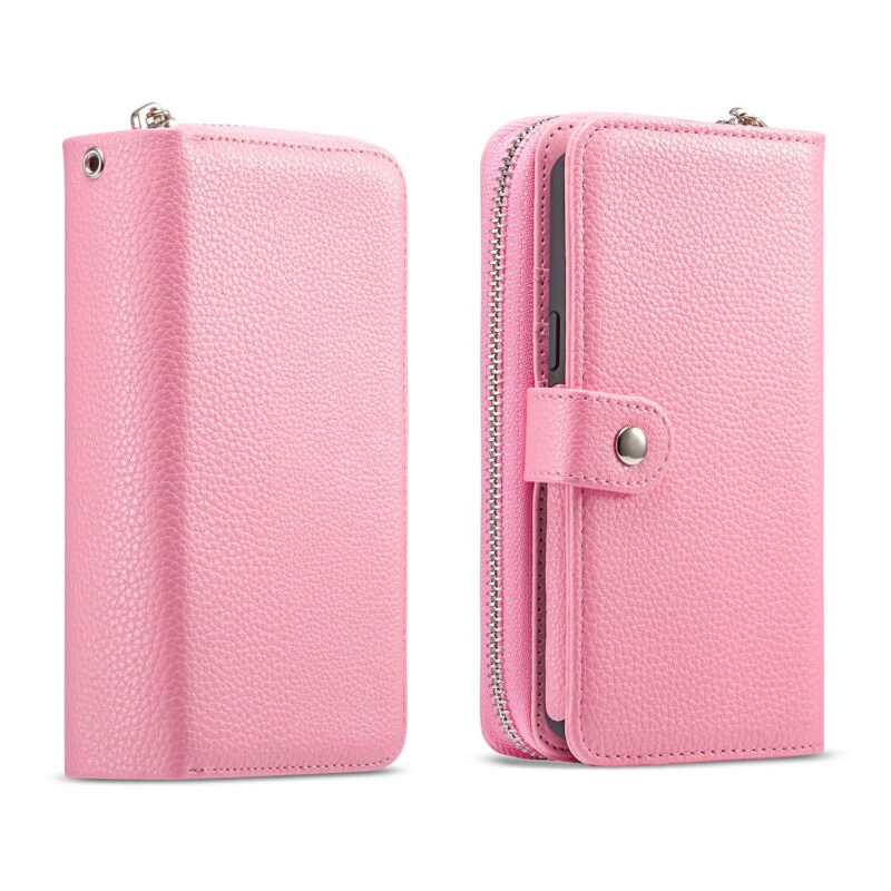  iPhone 7/8/SE (2020/2022) 2-i-1 Multifunktionellt Fodral Ljus Rosa
