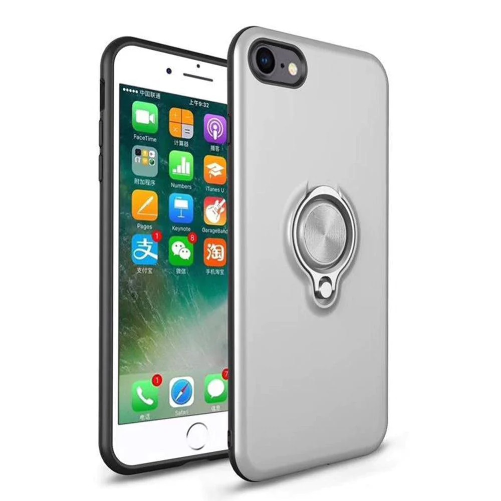  iPhone 7/8/SE Ringskal Silver