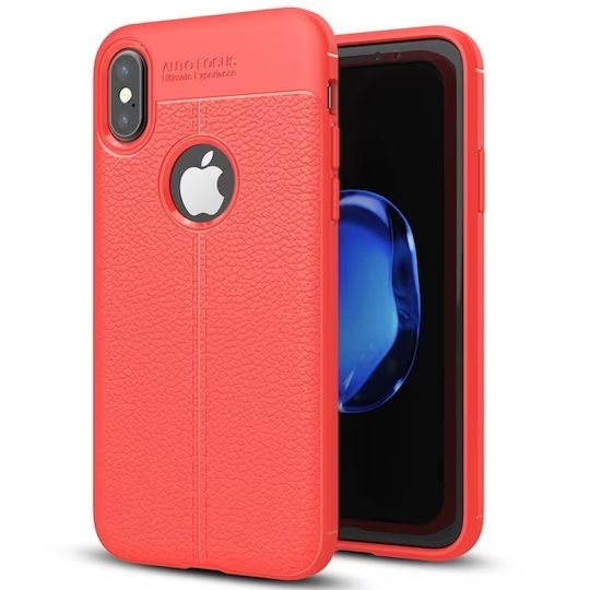  iPhone Xs Max TPU Skal - Röd