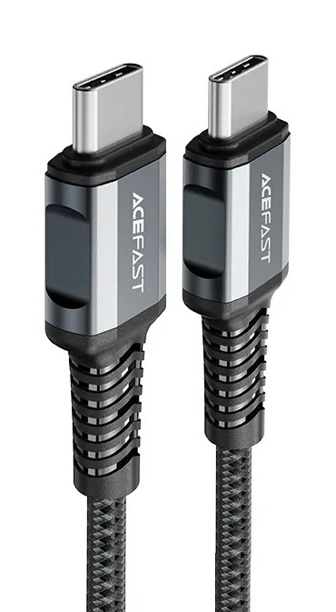 Acefast Acefast 60W USB-C Till USB-C 1.2m - Grå