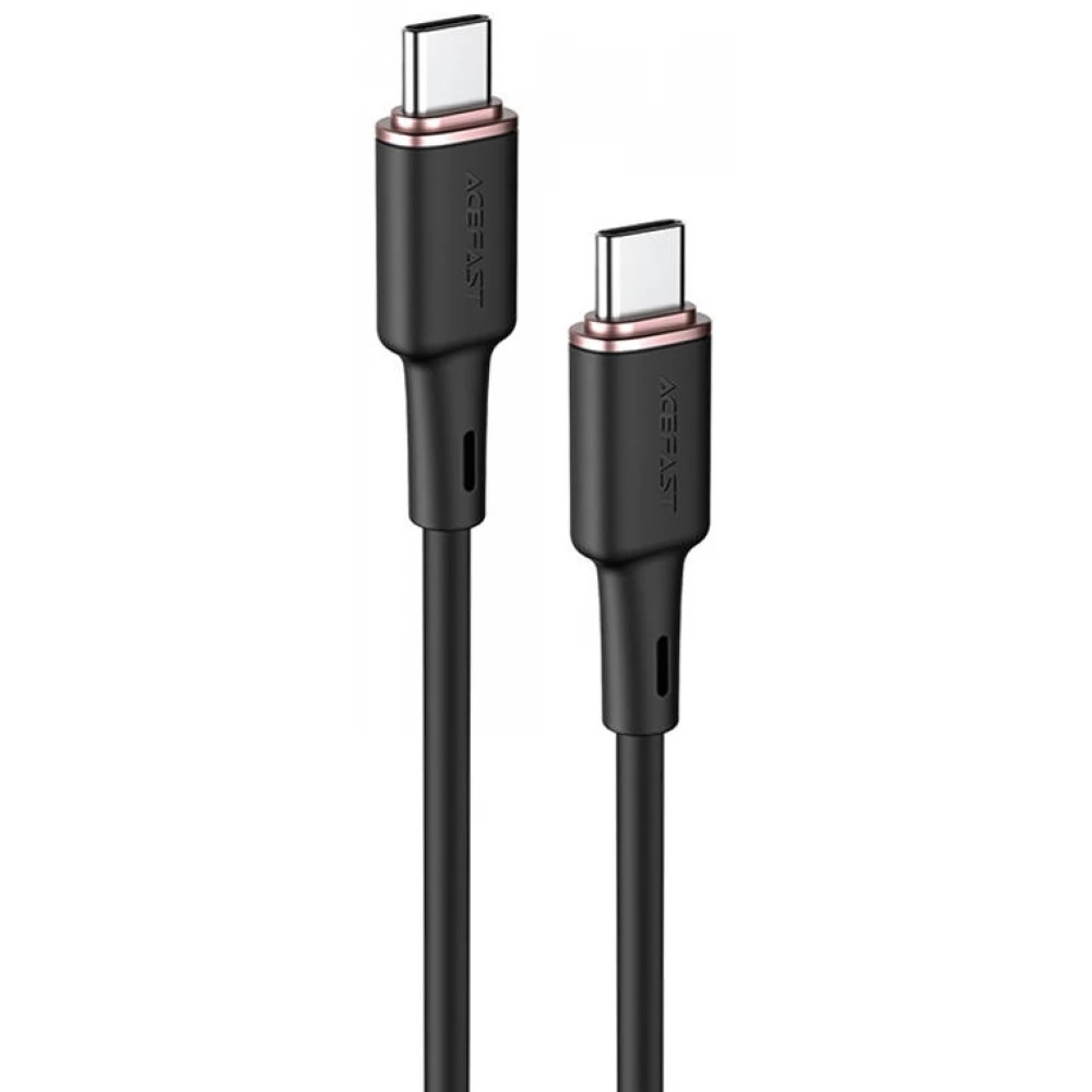Acefast Acefast 60W USB-C Till USB-C 1.2m - Svart/Roséguld