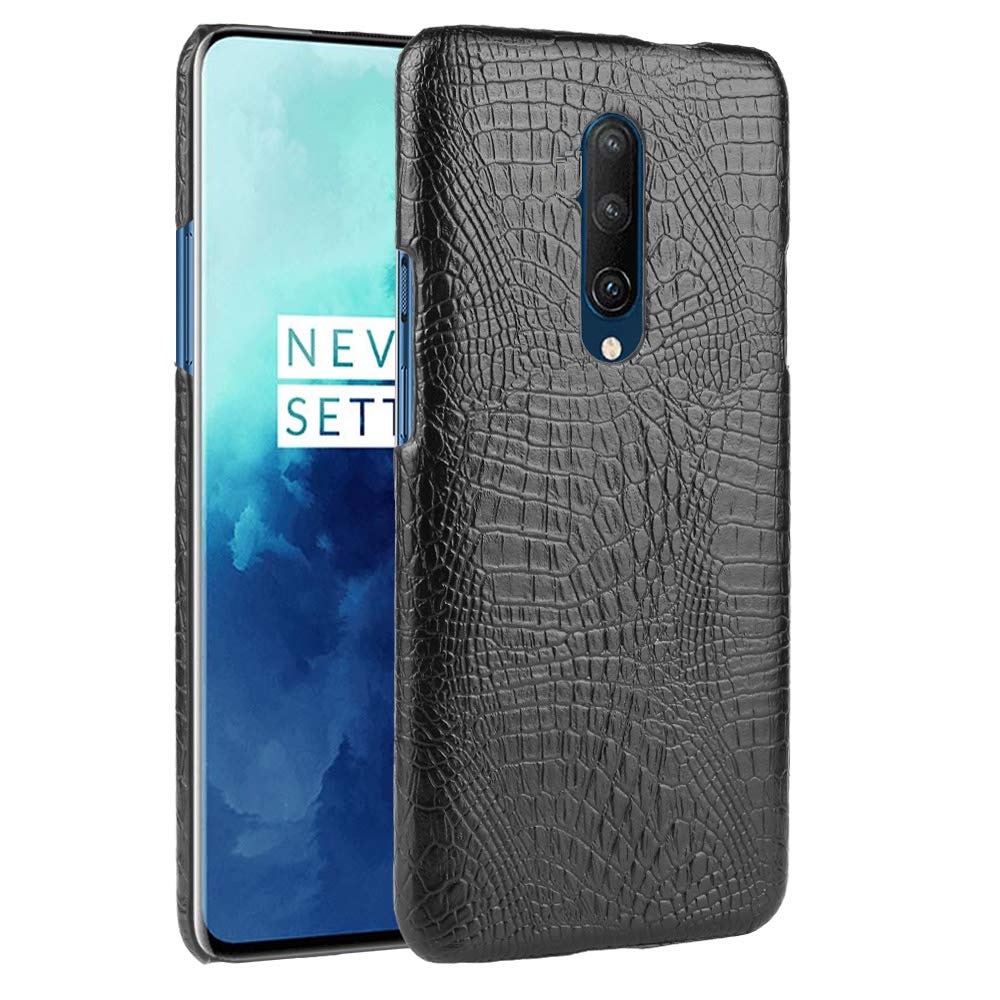  OnePlus 7 Pro Krokodil Skal - Svart