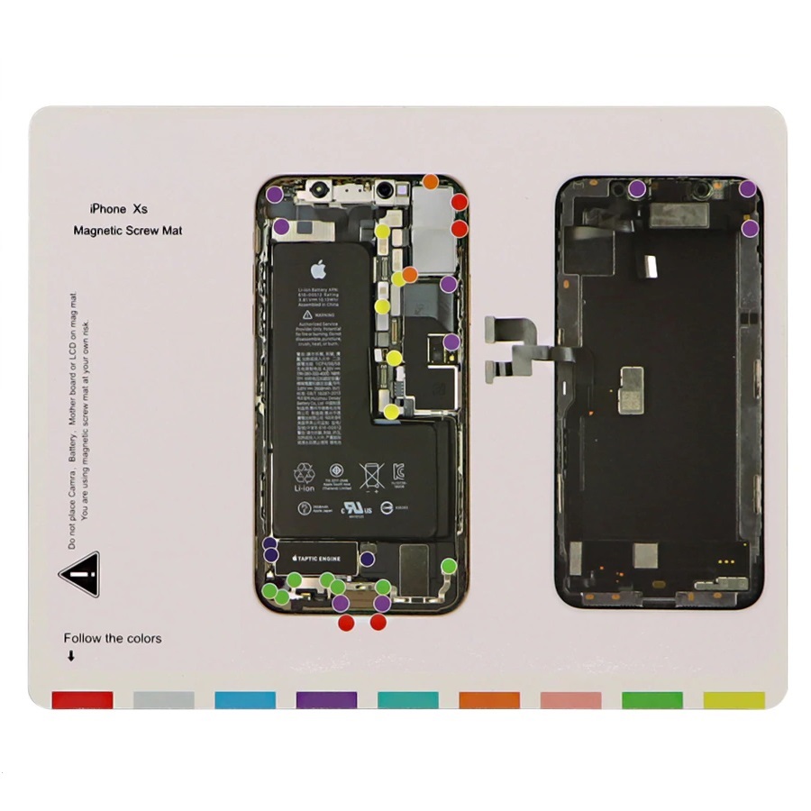  iPhone XS Magnetisk Skruvmatta