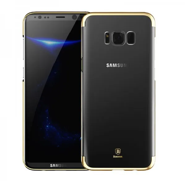 BASEUS Samsung Galaxy S8 Plus - Baseus Metallic Skal - Guld