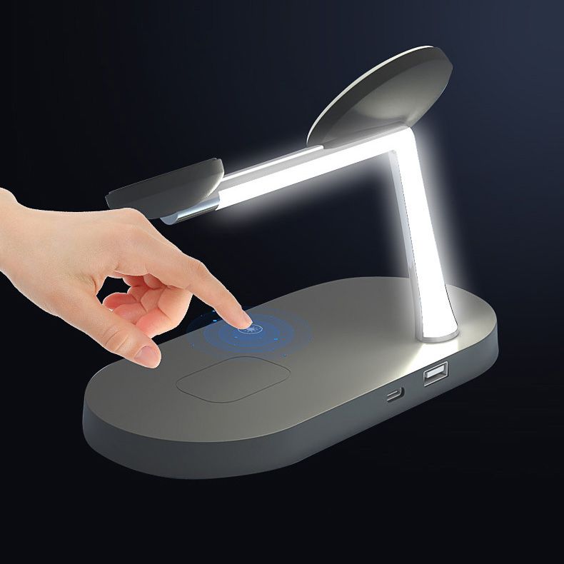 Tech-Protect Tech-Protect 15W 3in1 LED Magnetisk MagSafe Laddare Svart