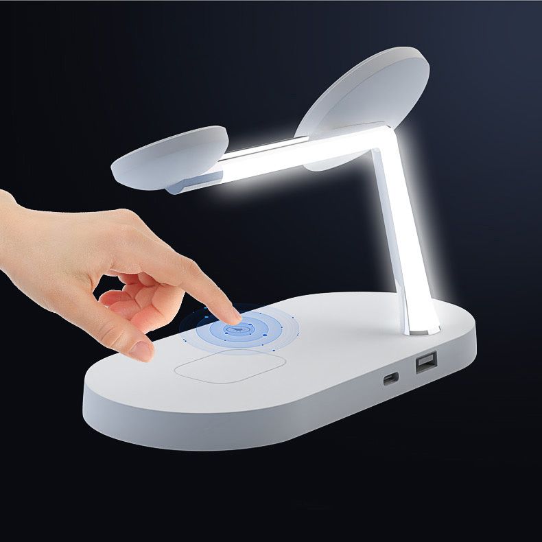 Tech-Protect Tech-Protect 15W LED 3in1 Magnetisk MagSafe Laddare Vit