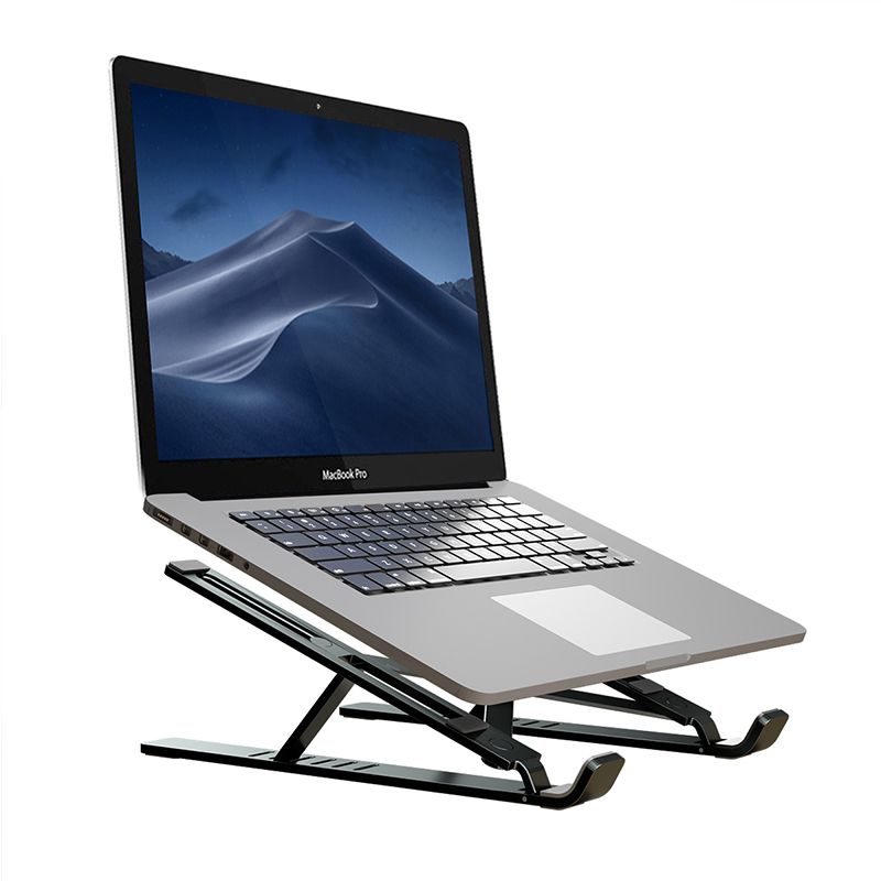Tech-Protect Tech-Protect Alustand Laptop Ställ Justerbart Universal Mörk Grå