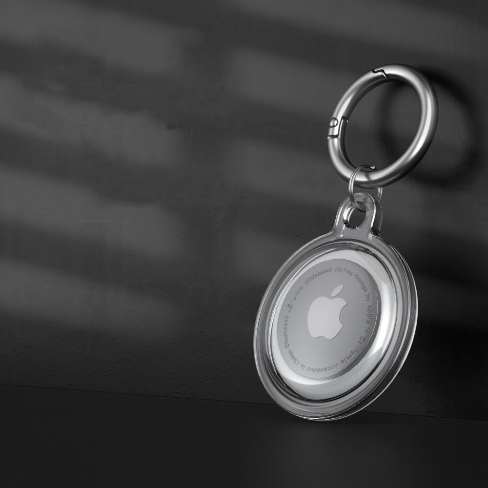Tech-Protect Tech-Protect Apple AirTag 2/1 Hållare Nyckelring Icon Transparent