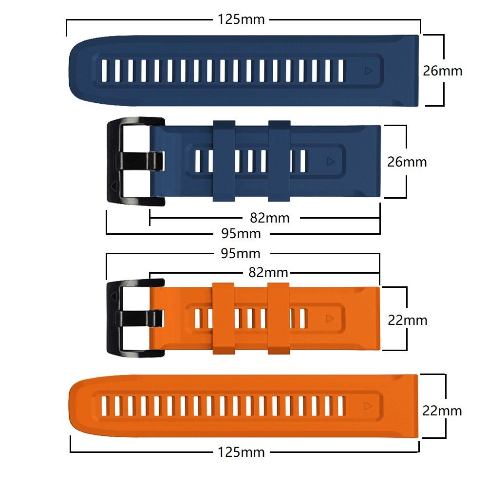 Tech-Protect Tech-Protect Garmin Fenix Armband Iconband Orange