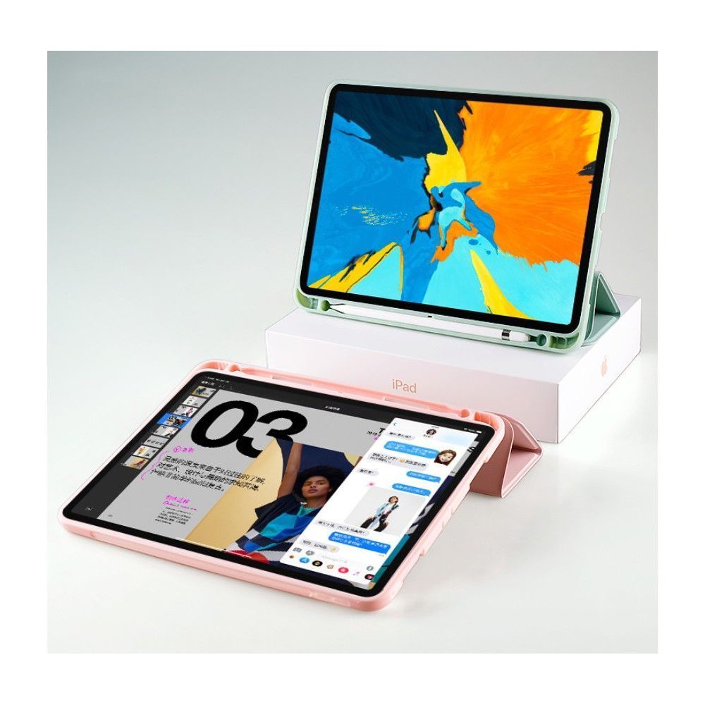 Tech-Protect Tech-Protect iPad 10.2 2019/2020/2021 Fodral Med Pennhållare Svart